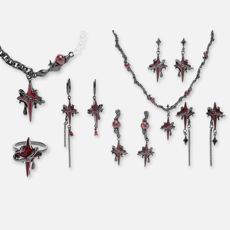 Thaya Dark Nebula Four-Pointed Star Set