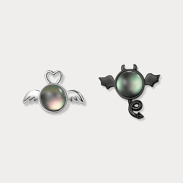 Thaya Angel And Demon Stud Earrings