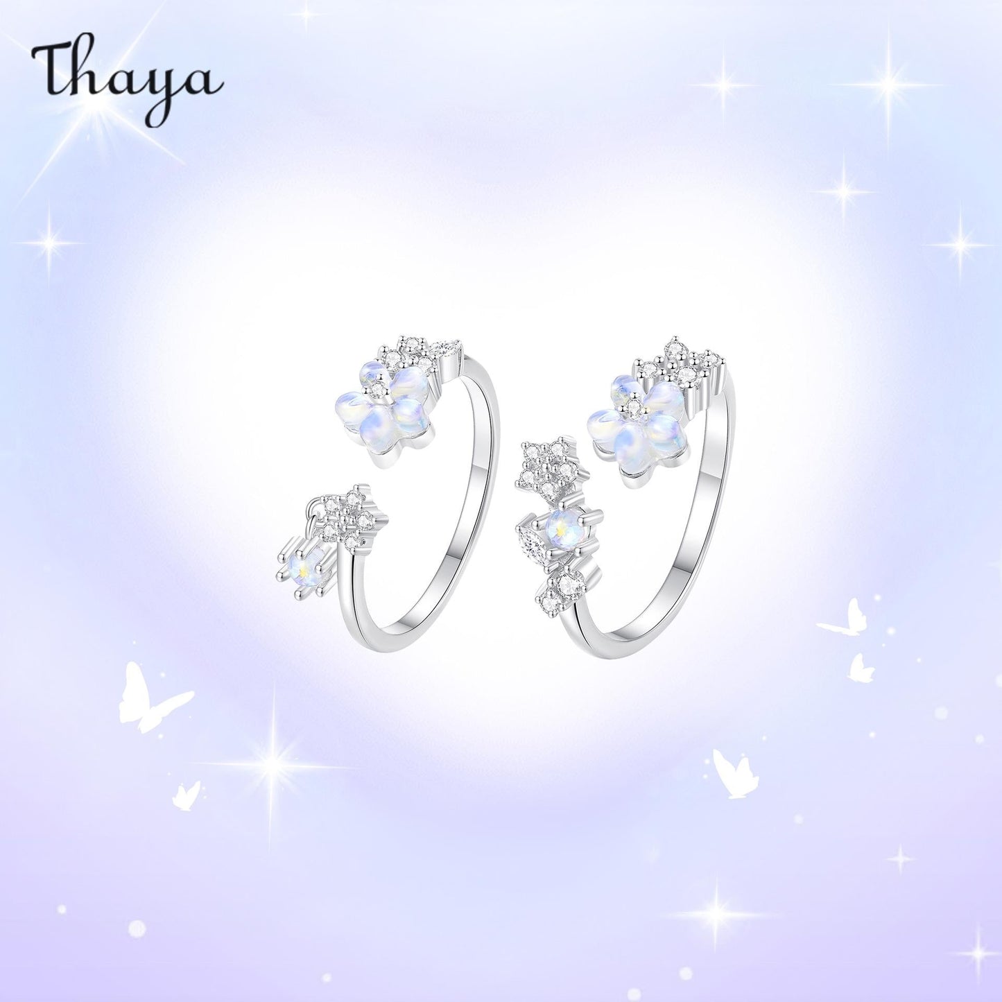 Thaya Forest-style Sweet Jasmine Jewelry Set