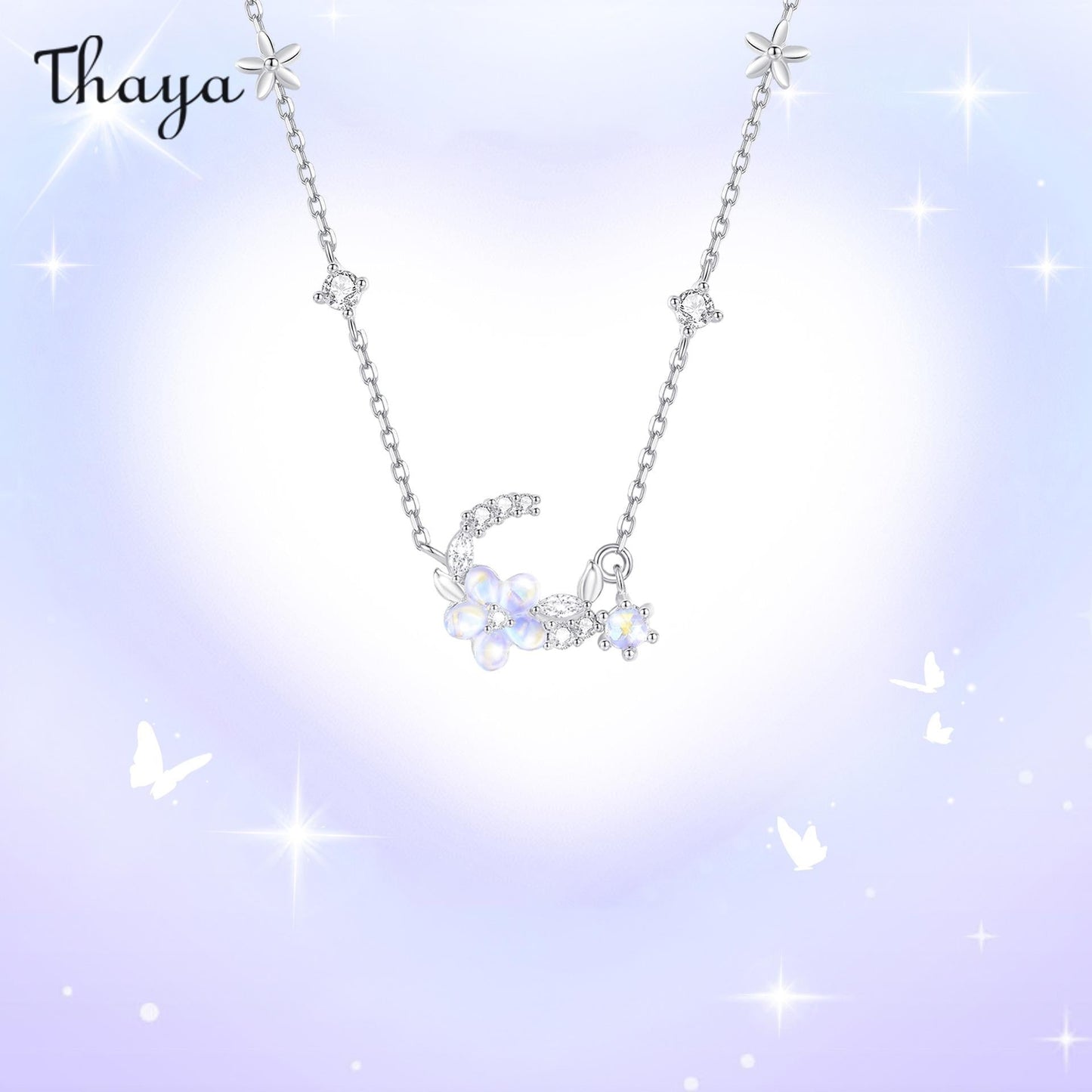 Thaya Forest-style Sweet Jasmine Jewelry Set