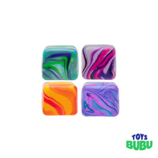 Mini Swirled Squishy in an Ice Cube Box 🧊🌀✨
