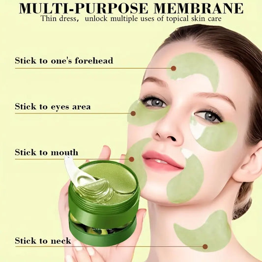 Under Eye Patches for Puffy Eyes and Dark Circles –80g  Aloe Vera Under Eye Mask with Pure Natural Extracts to Combat Puffiness, Fine Lines, Wrinkles, and Bags eye moisturizer Moisturizing Radiant Nourishing Repair