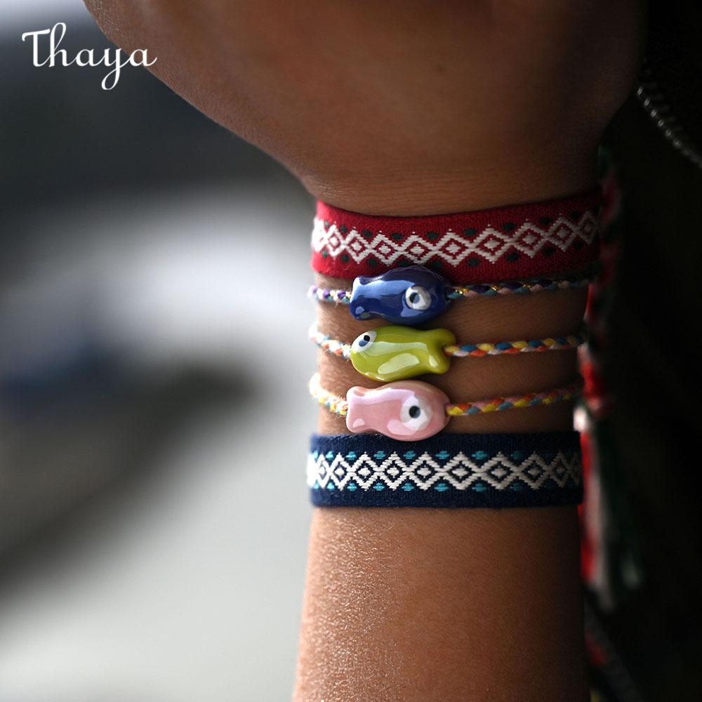 Thaya 🔥Colorful Fish Charm Bracelet