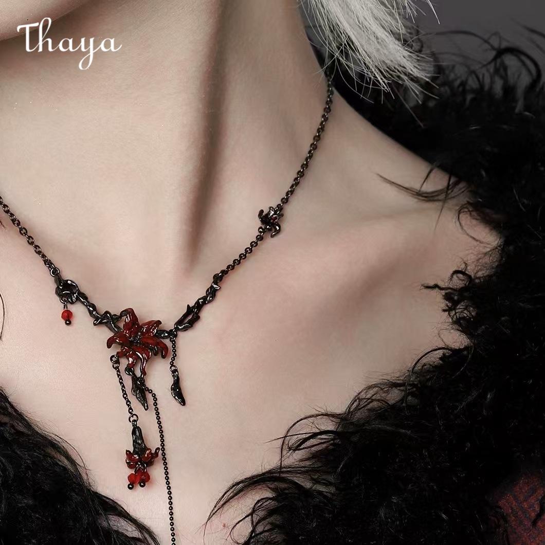 Thaya  Heartfelt Bond Necklace & Ring Set