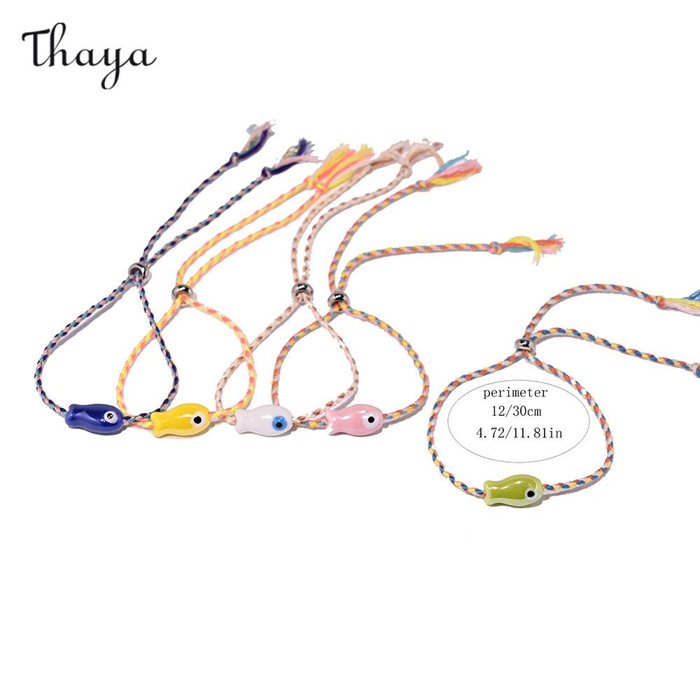 Thaya 🔥Colorful Fish Charm Bracelet