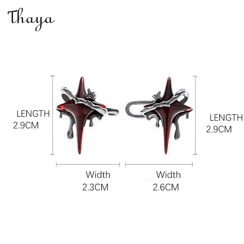 Thaya Dark Nebula Four-Pointed Star Set