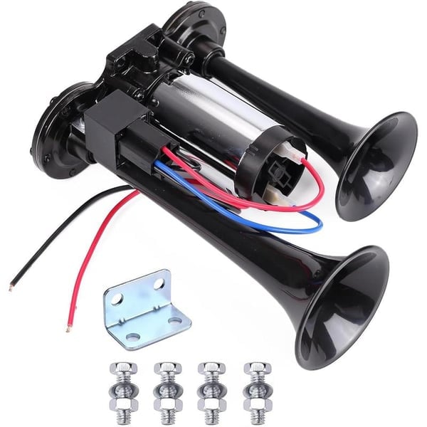 🚨135dB Super Loud 12V Train Air Horn – Safe, Durable & Easy Install! 🚛🎺