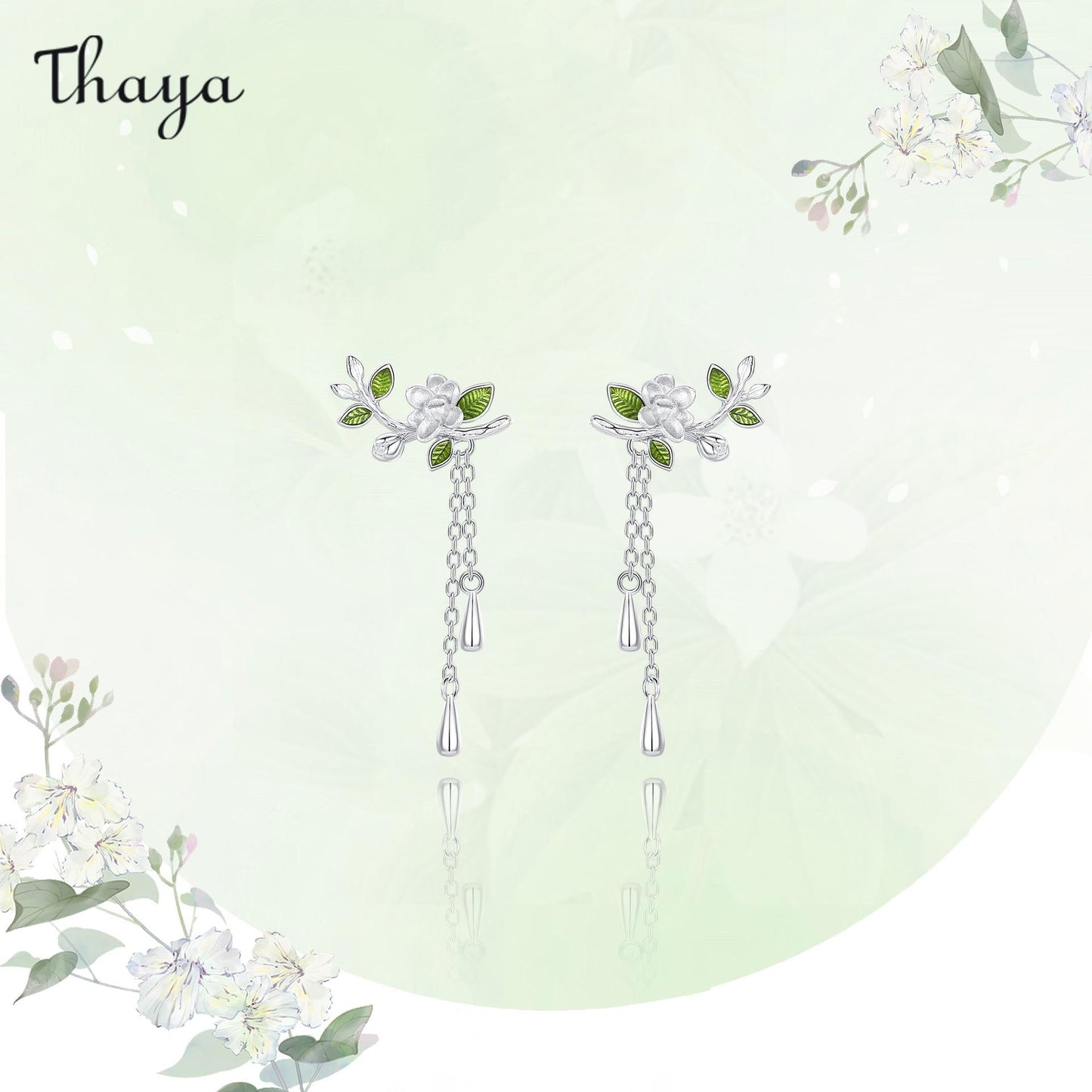 Thaya Forest-style Sweet Jasmine Jewelry Set