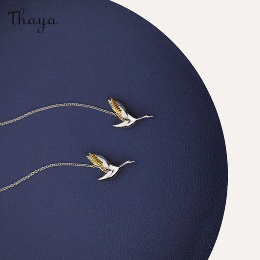 Thaya Vintage Bird Earrings
