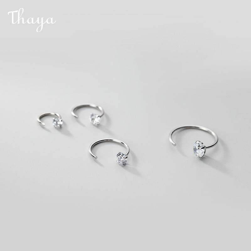 Thaya 925 Silver Chic Elegance Earrings