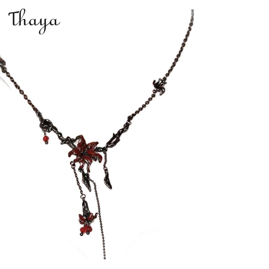 Thaya  Heartfelt Bond Necklace & Ring Set