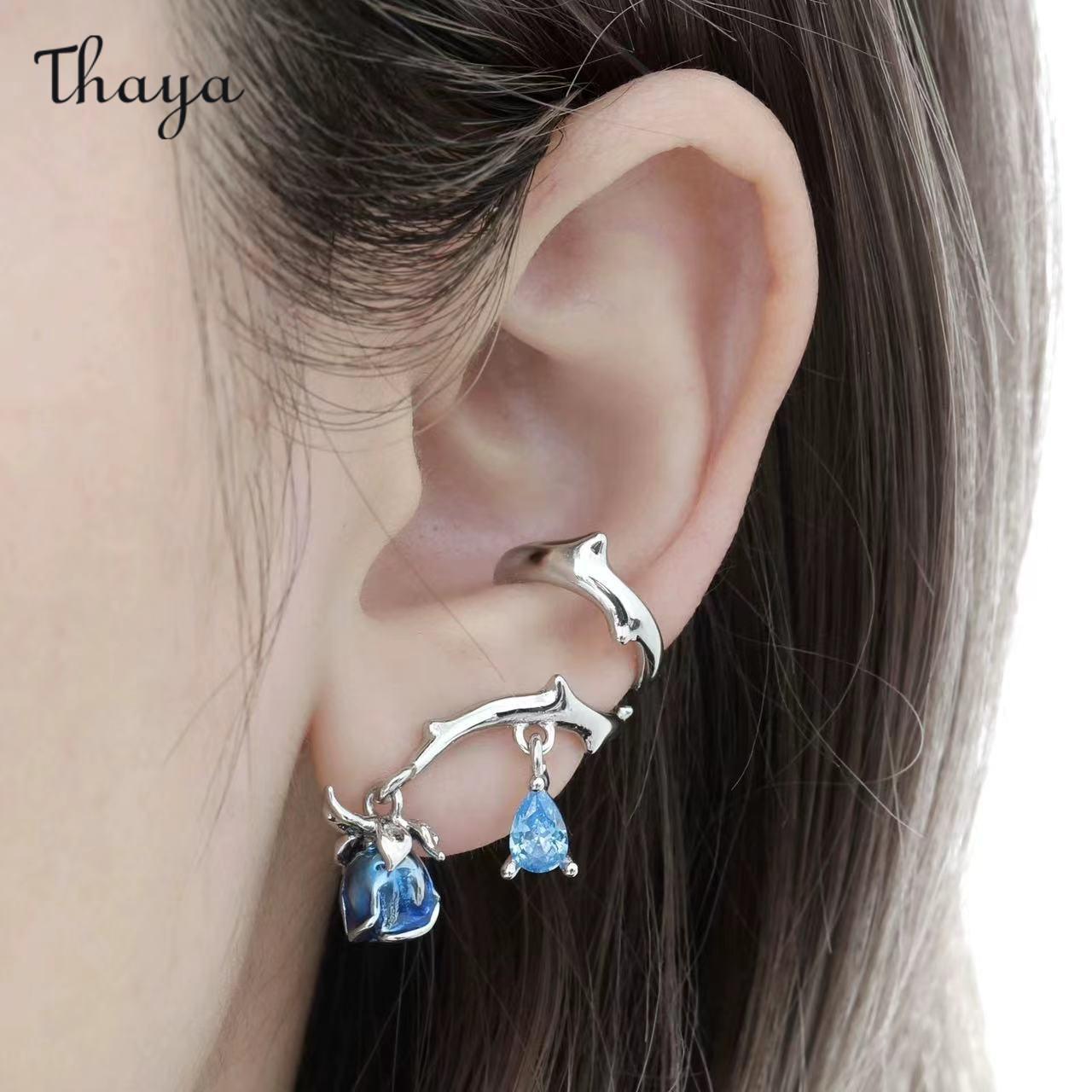 Thaya  Mystic Rose Taboo Ear Clip