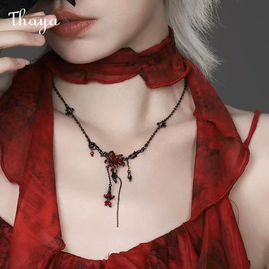 Thaya  Heartfelt Bond Necklace & Ring Set