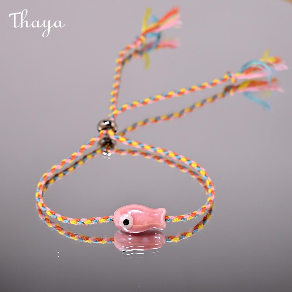 Thaya 🔥Colorful Fish Charm Bracelet