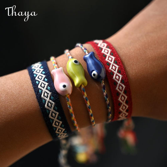 Thaya 🔥Colorful Fish Charm Bracelet