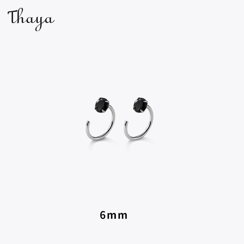 Thaya 925 Silver Chic Elegance Earrings