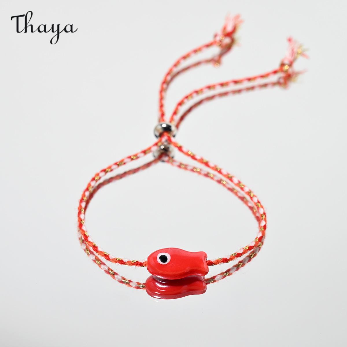 Thaya 🔥Colorful Fish Charm Bracelet