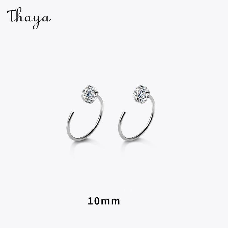 Thaya 925 Silver Chic Elegance Earrings