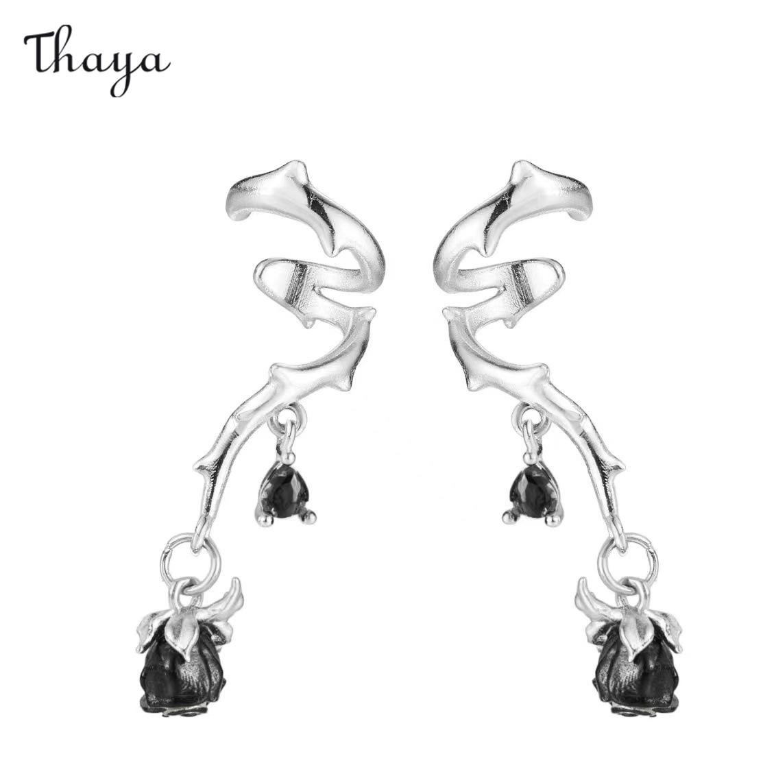 Thaya  Mystic Rose Taboo Ear Clip