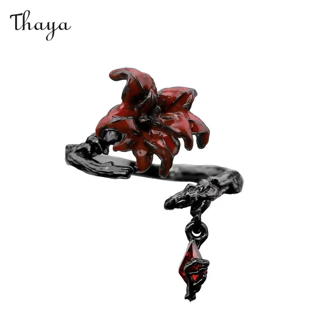 Thaya  Heartfelt Bond Necklace & Ring Set