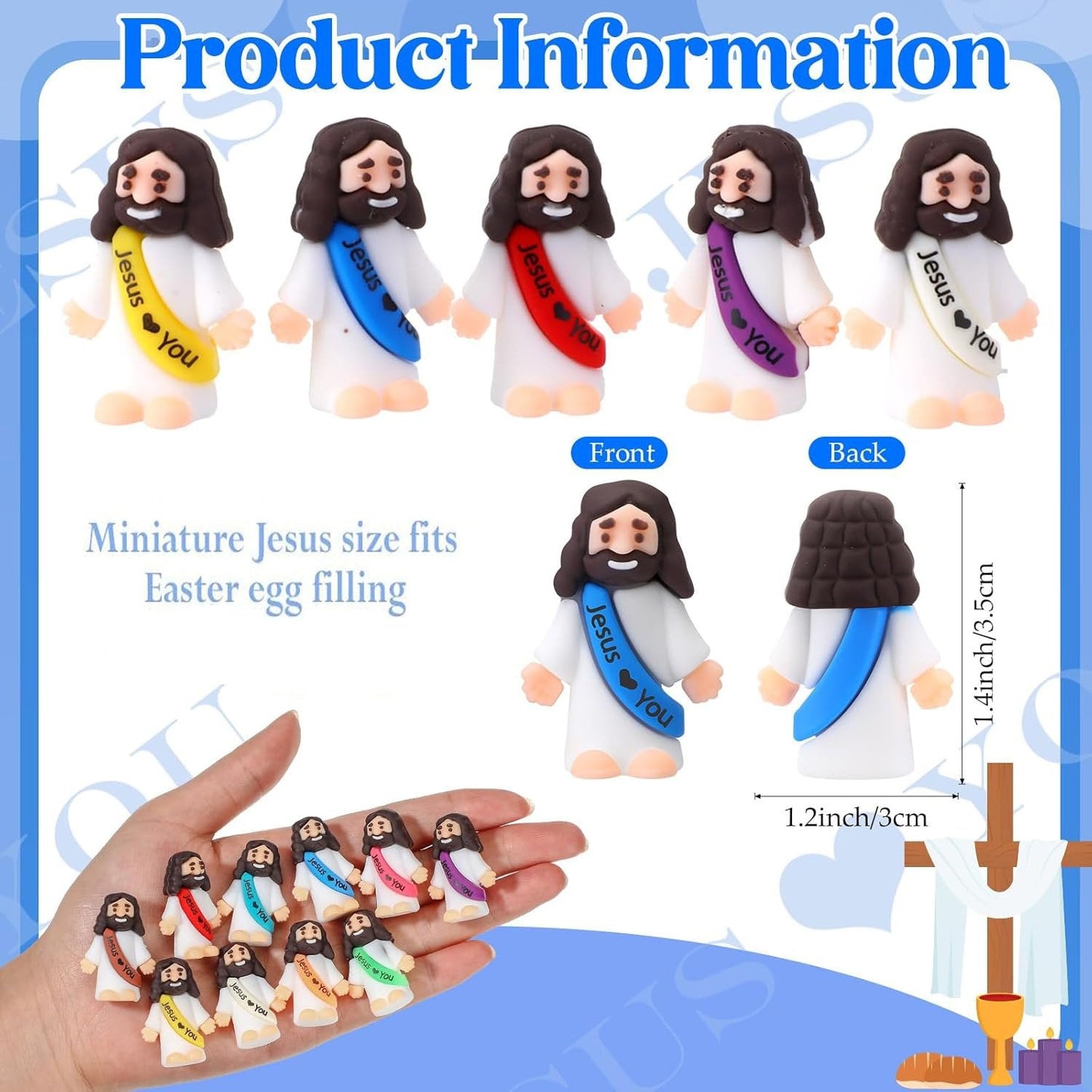 Easter Pre-Sale🔥Original Design Figures Jesus Loves You