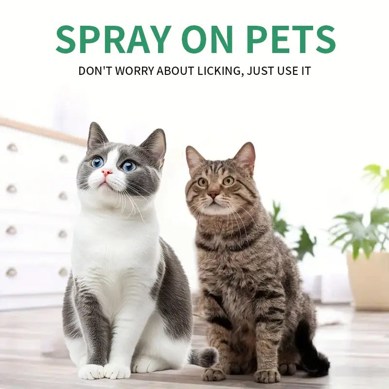 Green Power! ROZINO Cat Spray: Odor - Free & All - Natural