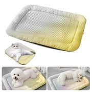 Pet Cooling Mat for Dogs & Cats 🐾 Naturally Cool Ice-Silk Pad • Breathable, Washable & Soft 🌿 For Floors, Sofas & Car Travel • Multiple Sizes • Gradient Colours ☀️🐶🐱