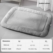 Pet Cooling Mat for Dogs & Cats 🐾 Naturally Cool Ice-Silk Pad • Breathable, Washable & Soft 🌿 For Floors, Sofas & Car Travel • Multiple Sizes • Gradient Colours ☀️🐶🐱