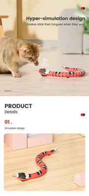 🔥BIG SALE 48% OFF🔥🔥Smart Sensing Snake Toy