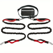 🔥Hands Free Dog Leash with Zipper Pouch