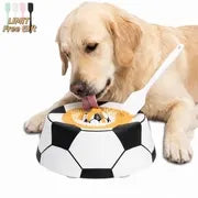 Style Multi purpose dog bowl with Free Peanut Butter Spatula,Dog Liquid Slow Feeder,Lick Bowl Mat with Ball ,8 Extra Large Suction Cups,No Mess Liquid Treat Enrichment Bowl for Dogs