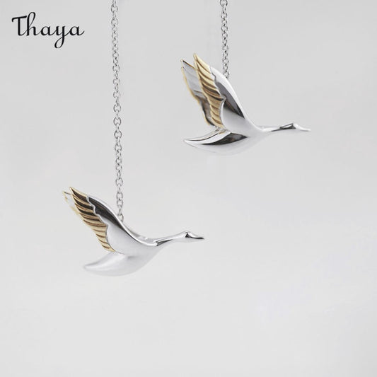 Thaya Vintage Bird Earrings