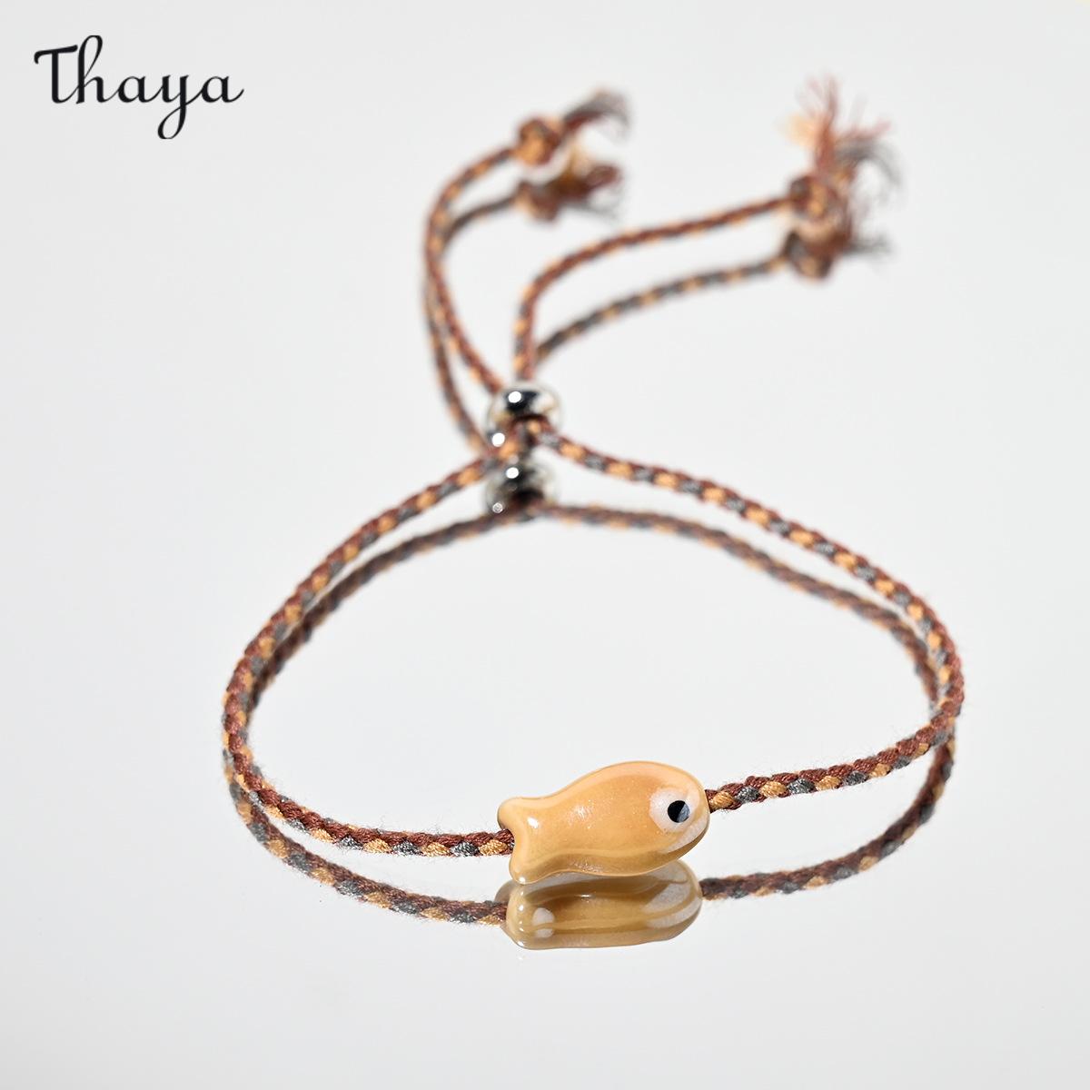Thaya 🔥Colorful Fish Charm Bracelet