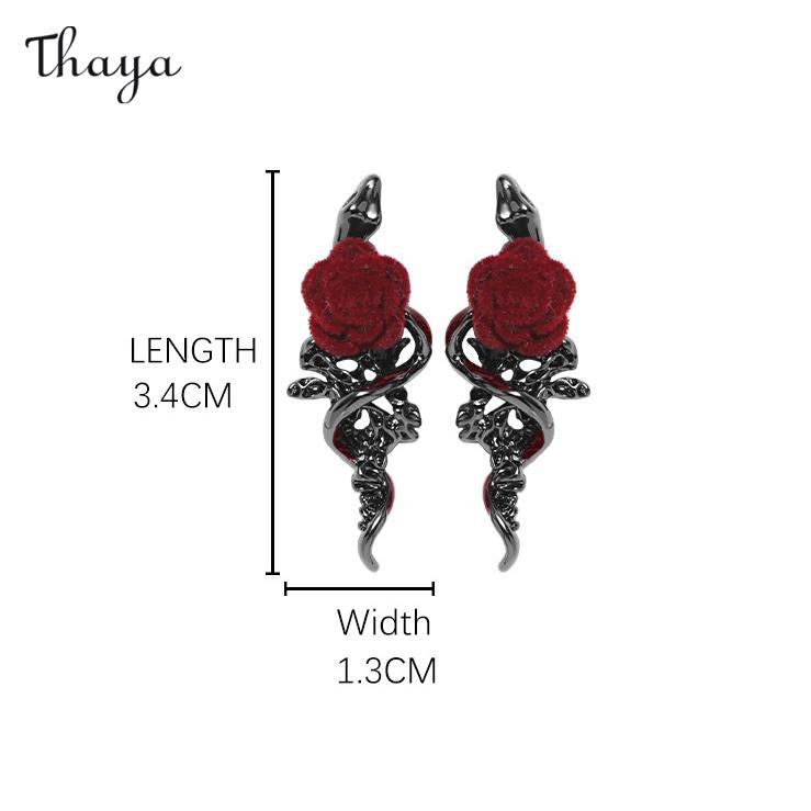 Thaya Sweet Cool Girl Rose Jewelry Set