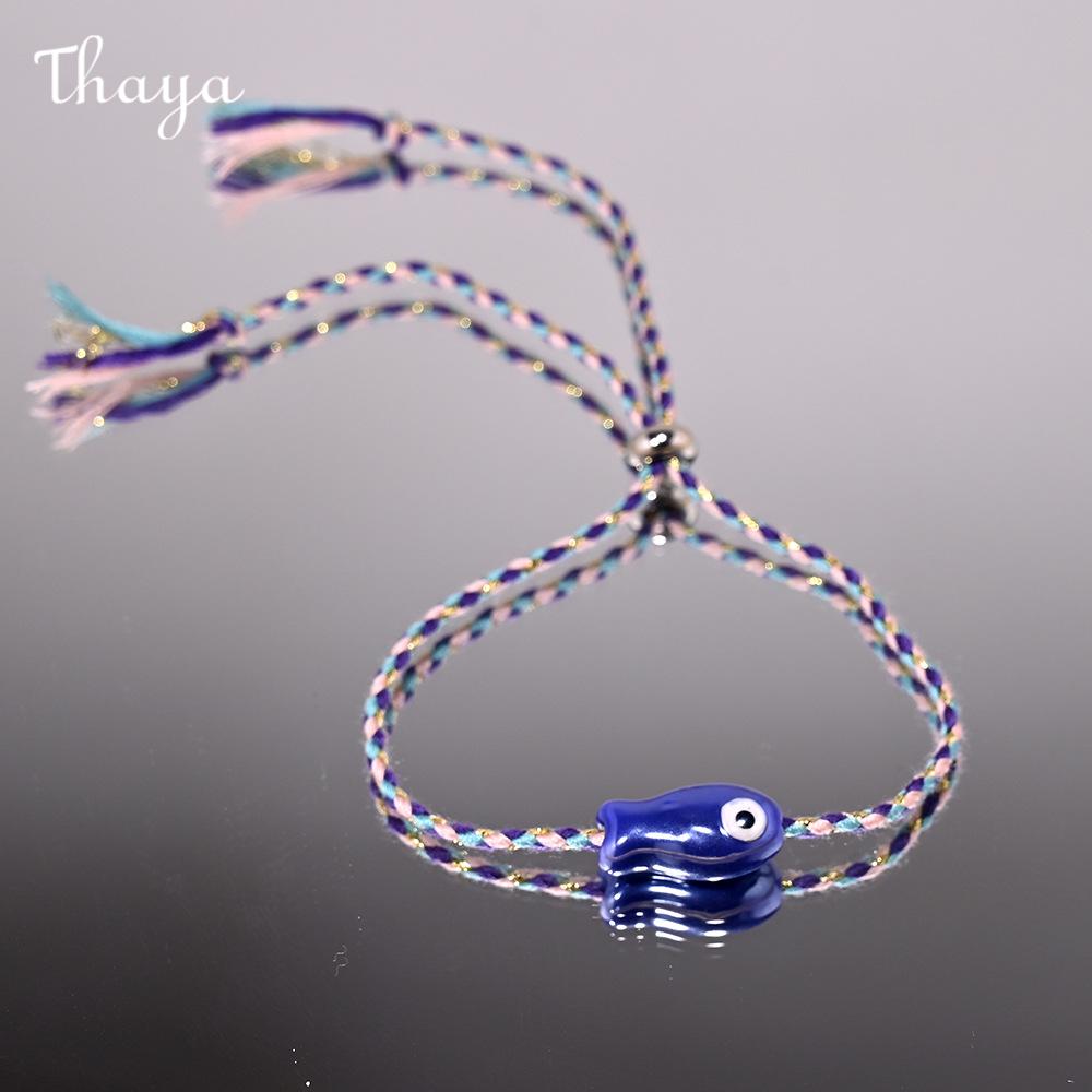 Thaya 🔥Colorful Fish Charm Bracelet
