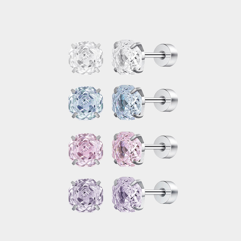 Thaya Millennium Rose Earrings