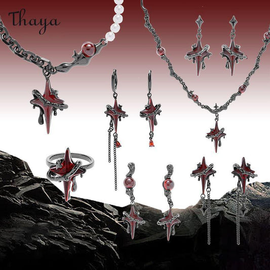 Thaya Dark Nebula Four-Pointed Star Set