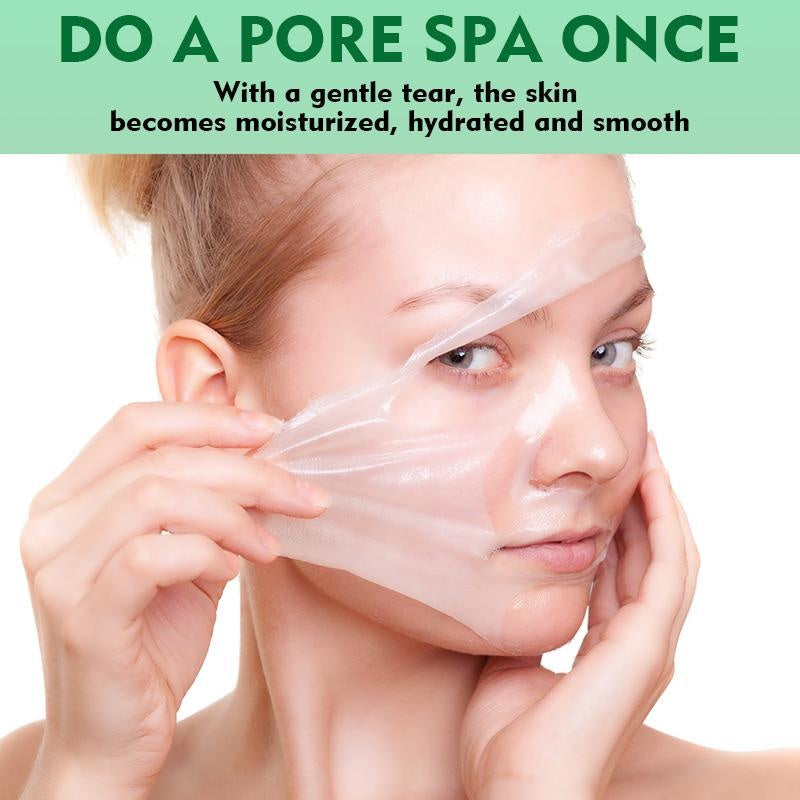 Rozino Aloe Vera & Collagen Facial Mask - Moisturizing Night Care for Smooth Soft Skin Texture - 50g