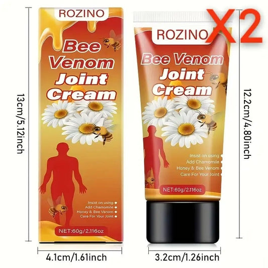 Rozino Bee Venom Joint Cream | Nourish Joints, Suitable for All Joints & Moisturizing