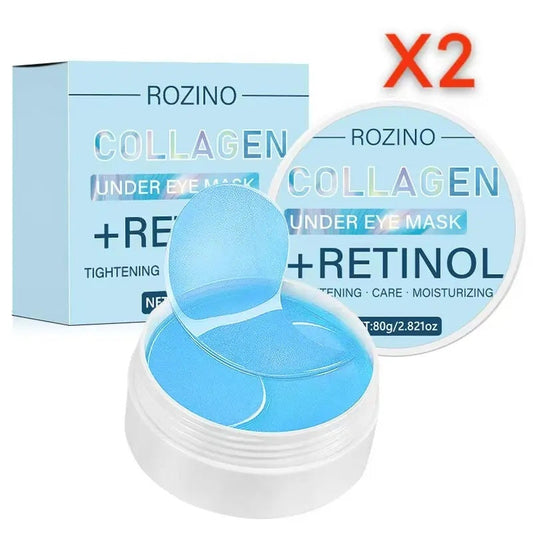 ROZINO Collagen + Retinol Under Eye Mask - Tightening and Nourishing Eye Care