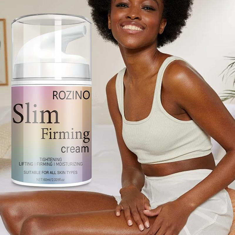 ROZINO  Cream - Tightens Loose Belly Skin & Skin On Legs Arms Body & Butt - 60ml Moisturizing Formula for Defined Look