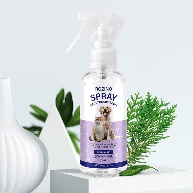 ROZINO Gentle Pet Spray: Fresh Scent & Moisturizing Care