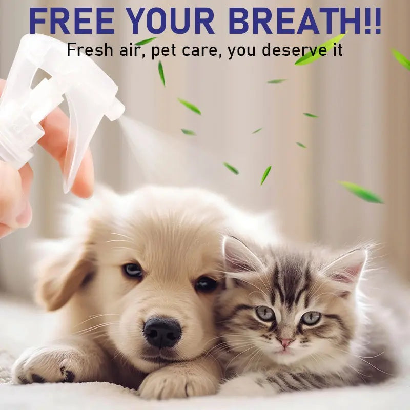 ROZINO Gentle Pet Spray: Fresh Scent & Moisturizing Care