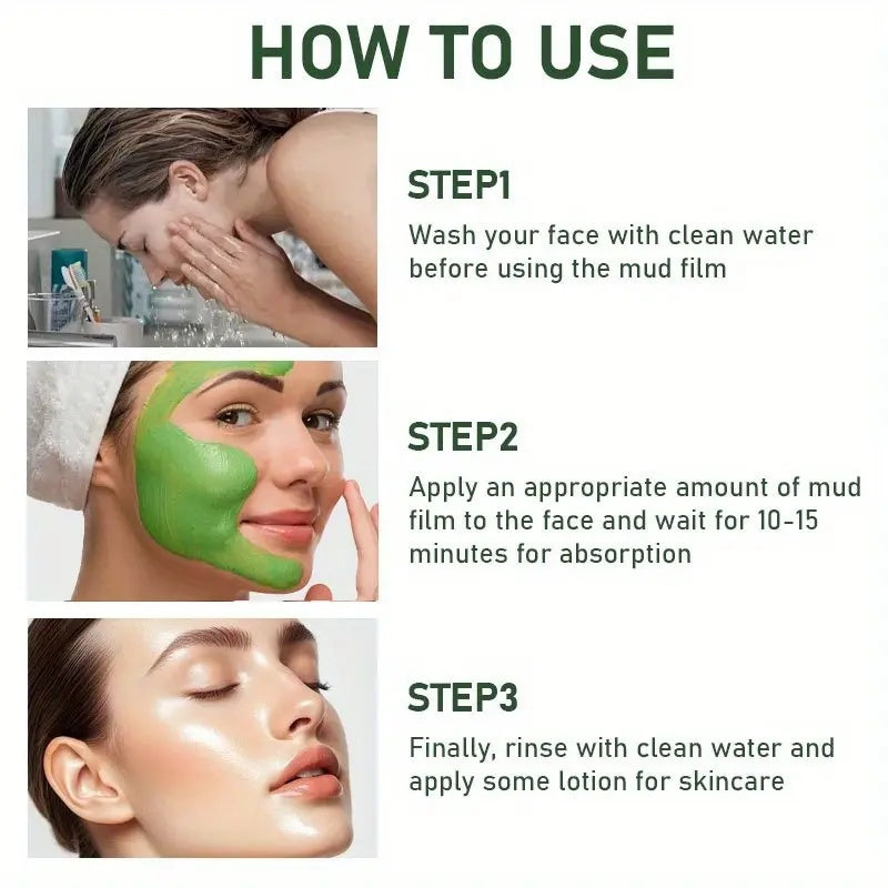 ROZINO Green Tea Cleansing Clay Mask (Deep Cleansing/Moisturizing/Pore Care) lambena  skin  care