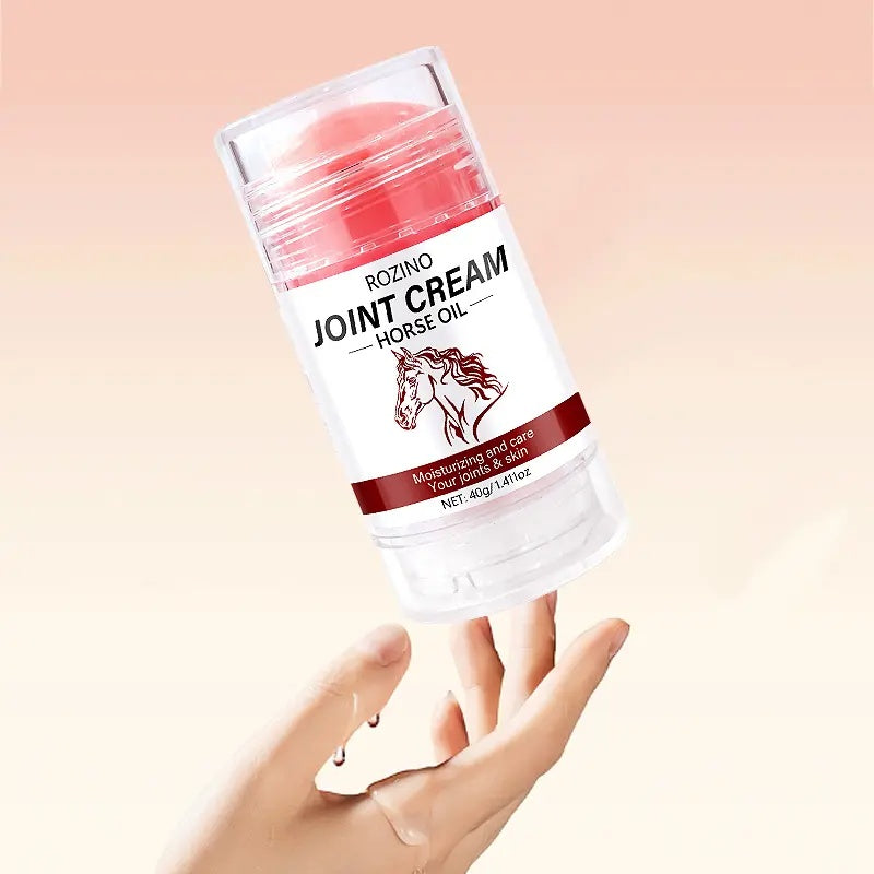 Rozino Horse Oil Joint Cream with Horse Oil, Retinol, Honey, Shea Butter Oil, Aloe Vera, Lavender - Moisturizing, Easy Absorption, Non - Sticky for Joint & Skin Care - 40g/1.411oz