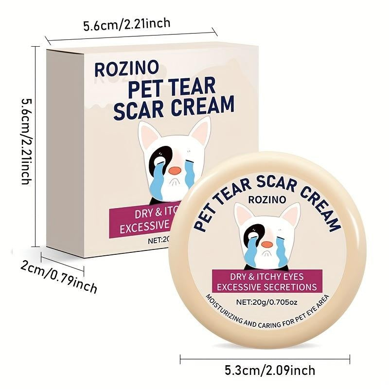 ROZINO Pet Eye Care Balm | Apply Anytime, Moisturize & Clean, Protect Eye Area Dryness