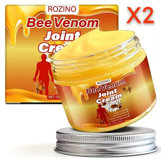 Rozino Powered by Bee Venom! Rozino Joint Cream, Moisturize & Revitalize Joint Skin