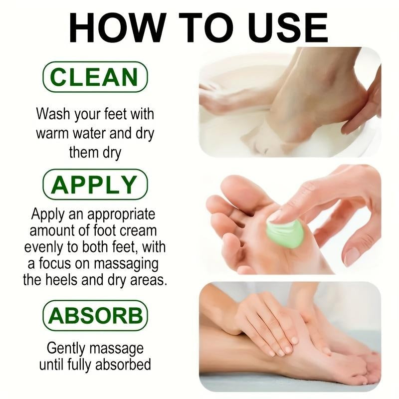 [Two sets]ROZINO Tea Tree Oil Foot Cream, Warming Cream —— Suitable for calluses, dry and cracked feet, hands, heels, elbows, nails and knees —— Softens and moisturizes the skin