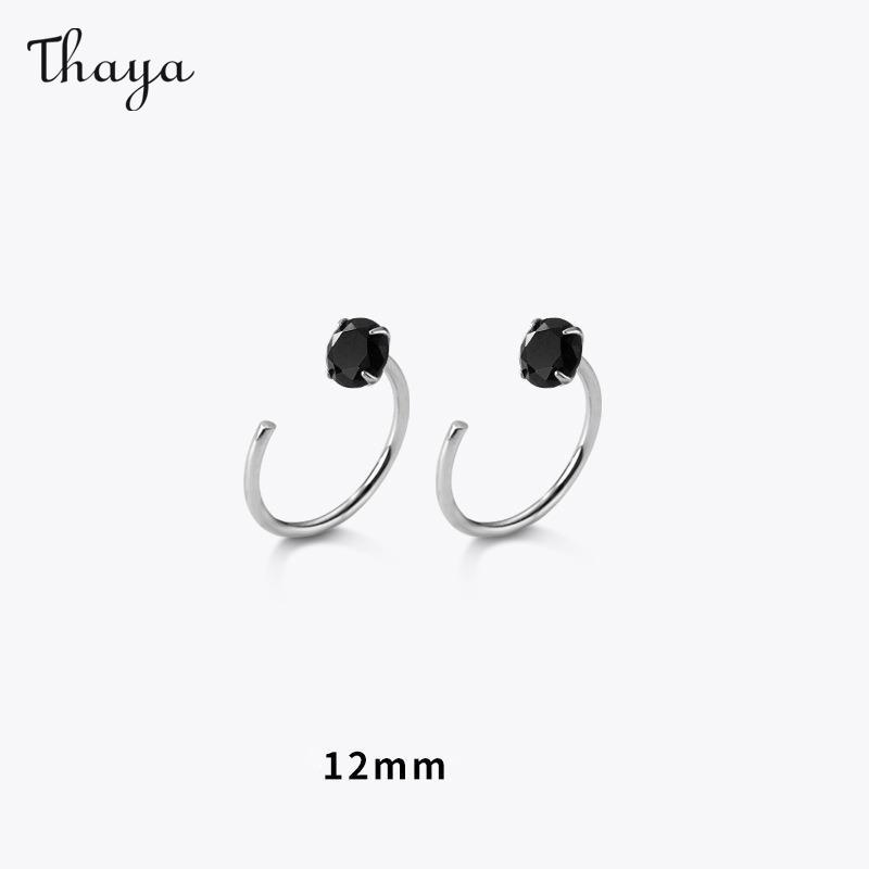 Thaya 925 Silver Chic Elegance Earrings