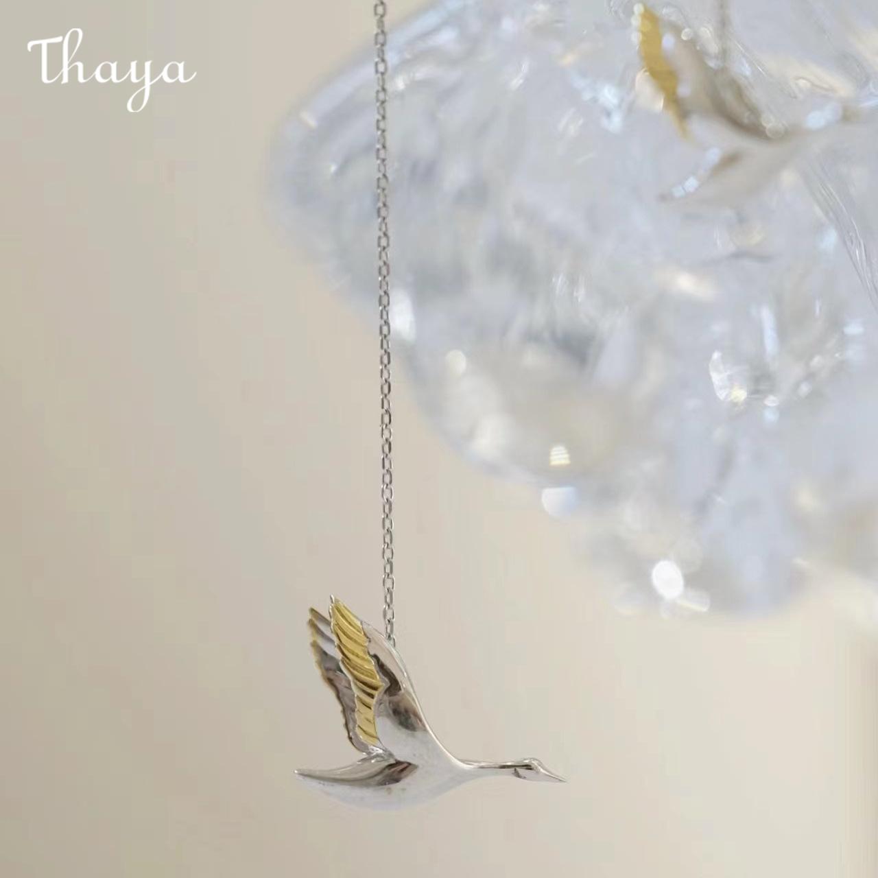 Thaya Vintage Bird Earrings